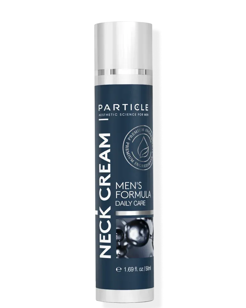 One bottle of Particle Men’s Formula Daily Care Neck Cream